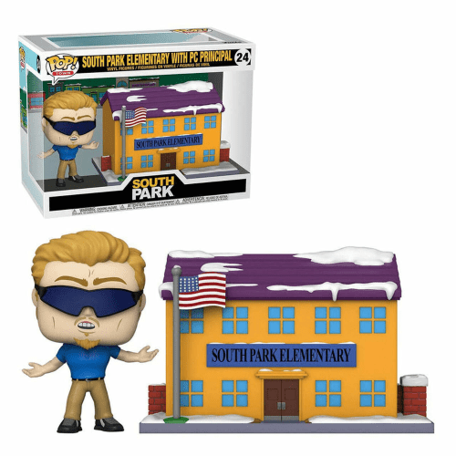 Funko Pop South Park 24 - South Park Elementary With Pc Principal Funko Pop South Park 24 - South Park Elementary With Pc Principal